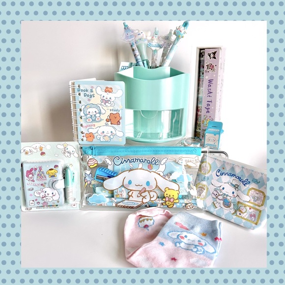 Sanrio Accessories - 🩵Cinnamoroll Lover’s Adorable 14-Piece Bundle
